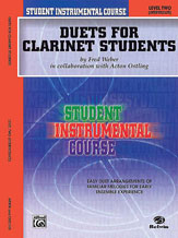 DUETS FOR CLARINET STUDENTS #2 cover